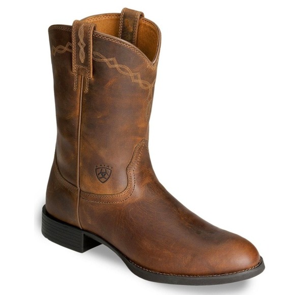 Ariat Men's Heritage Roper Western Boots Round Toe Size 8.5 D